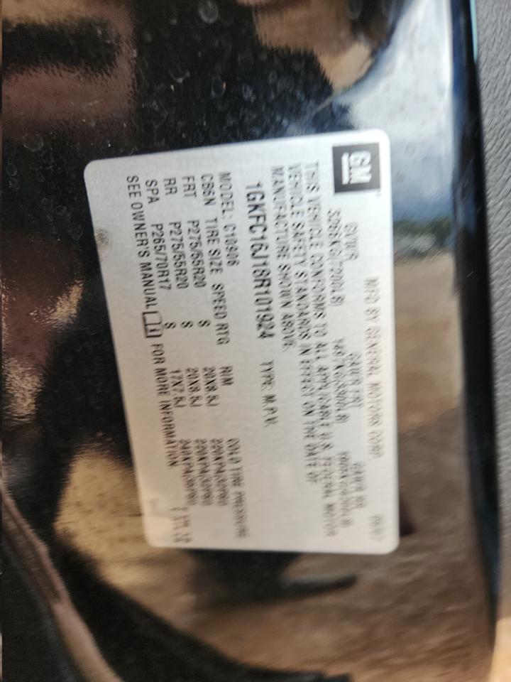 2008 GMC Yukon Xl C1500 VIN: 1GKFC16J18R101924 Lot: 90267315