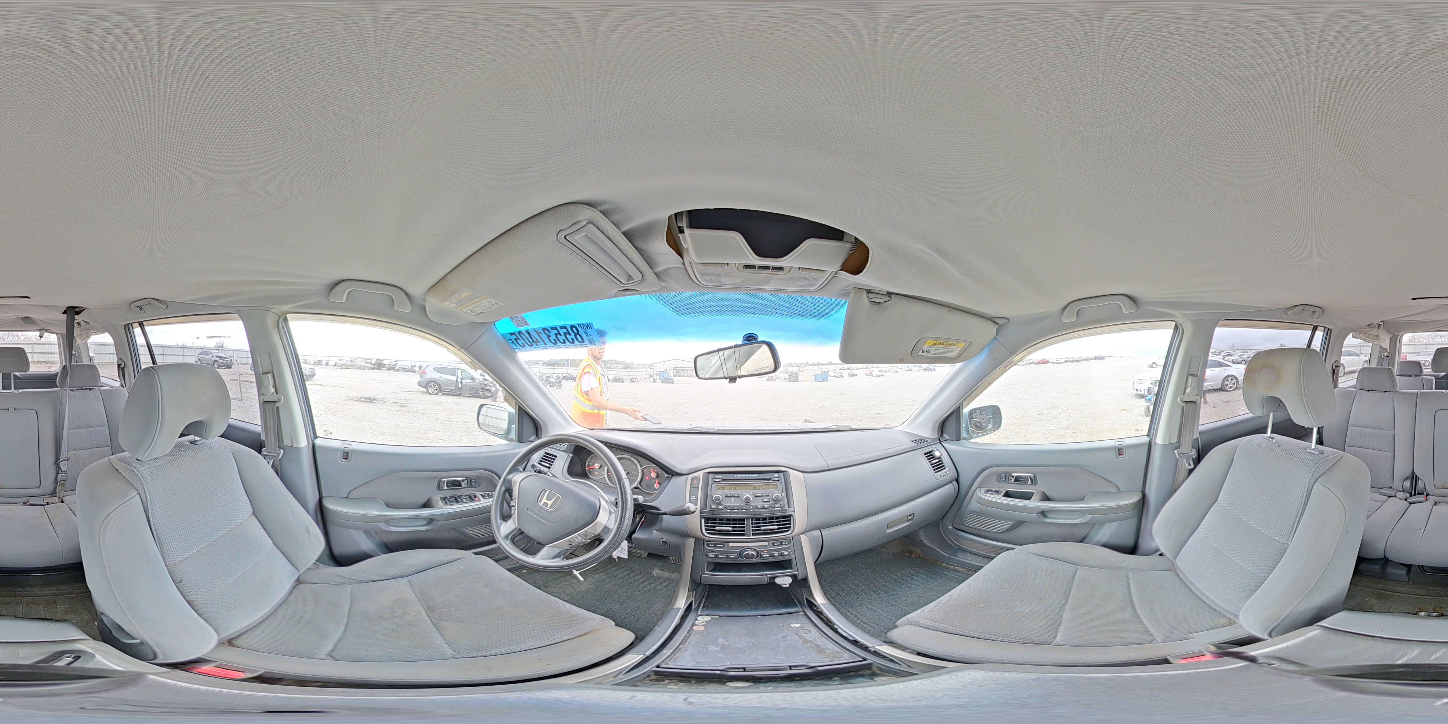 2006 Honda Pilot Ex VIN: 5FNYF28496B019189 Lot: 85531405