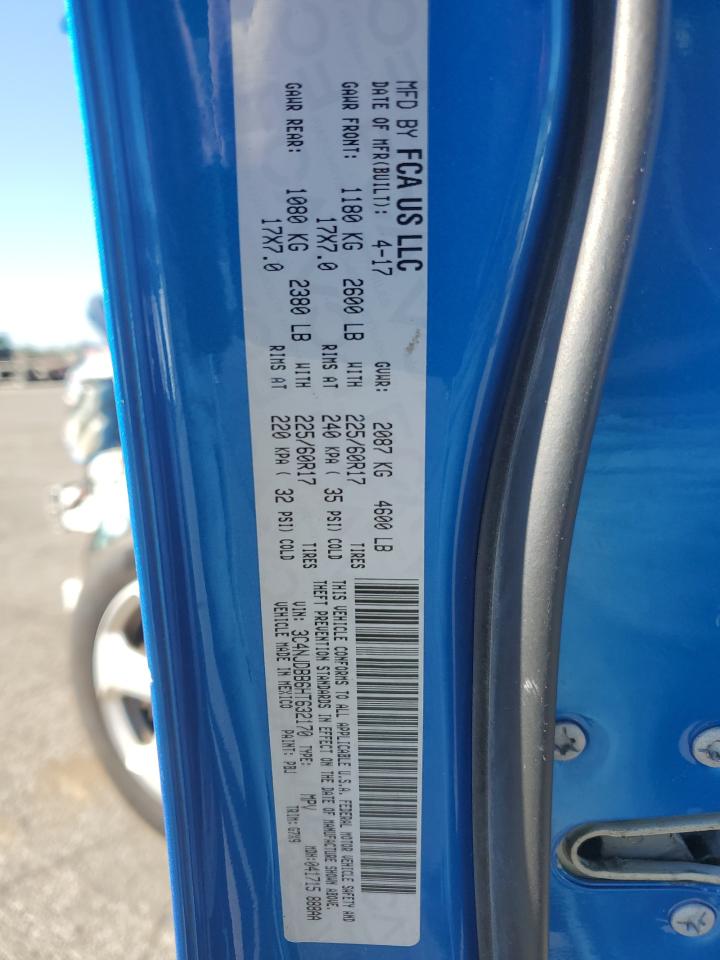 2017 Jeep Compass Latitude VIN: 3C4NJDBB6HT632170 Lot: 85889205