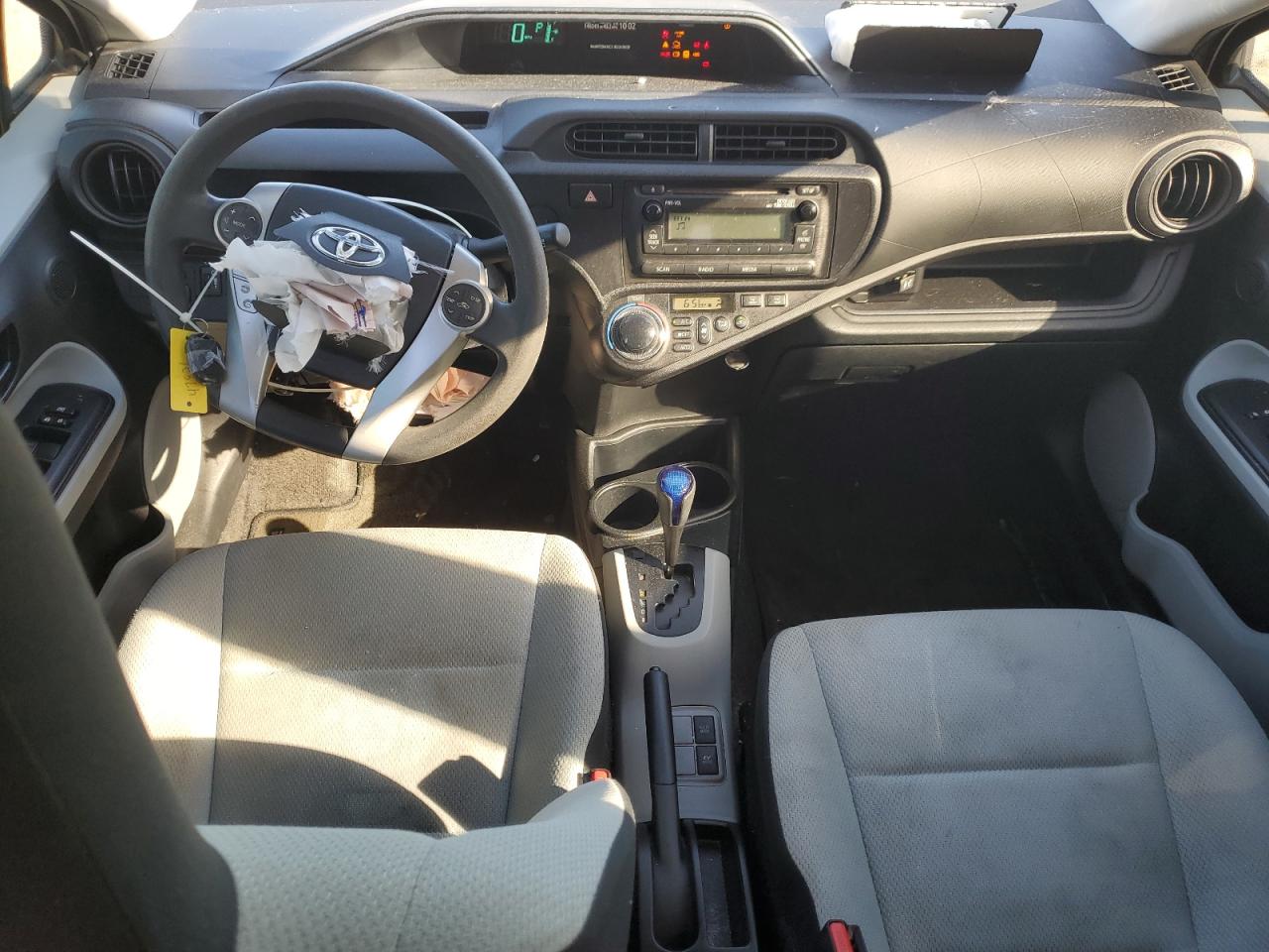 2012 Toyota Prius C VIN: JTDKDTB37C1021285 Lot: 85923235