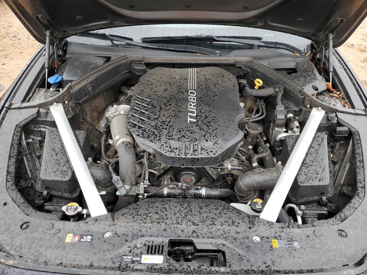 2019 Genesis G70 Prestige VIN: KMTG34LE5KU026370 Lot: 89855595