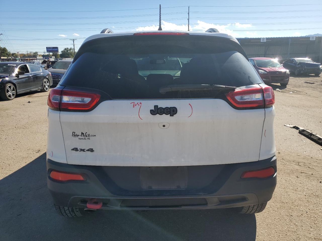 2016 Jeep Cherokee Trailhawk VIN: 1C4PJMBB6GW183641 Lot: 90356215