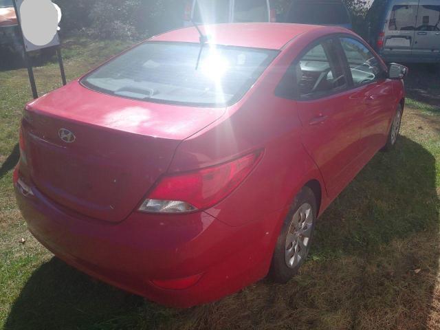 Седаны HYUNDAI ACCENT 2016 Красный