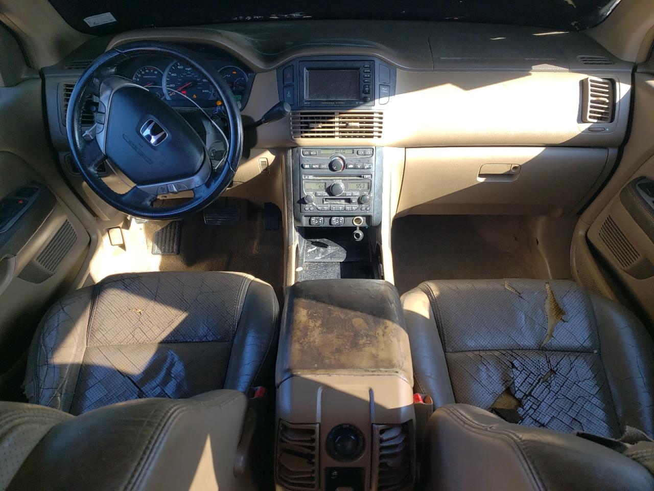 2005 Honda Pilot Exl VIN: 2HKYF18735H550490 Lot: 81980275