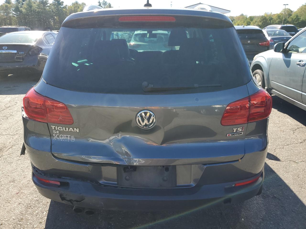 2016 Volkswagen Tiguan S VIN: WVGBV7AX7GW578503 Lot: 85491645