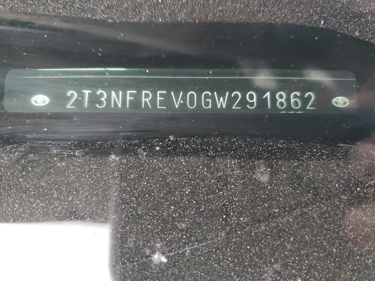 2016 Toyota Rav4 Se VIN: 2T3NFREV0GW291862 Lot: 82392085