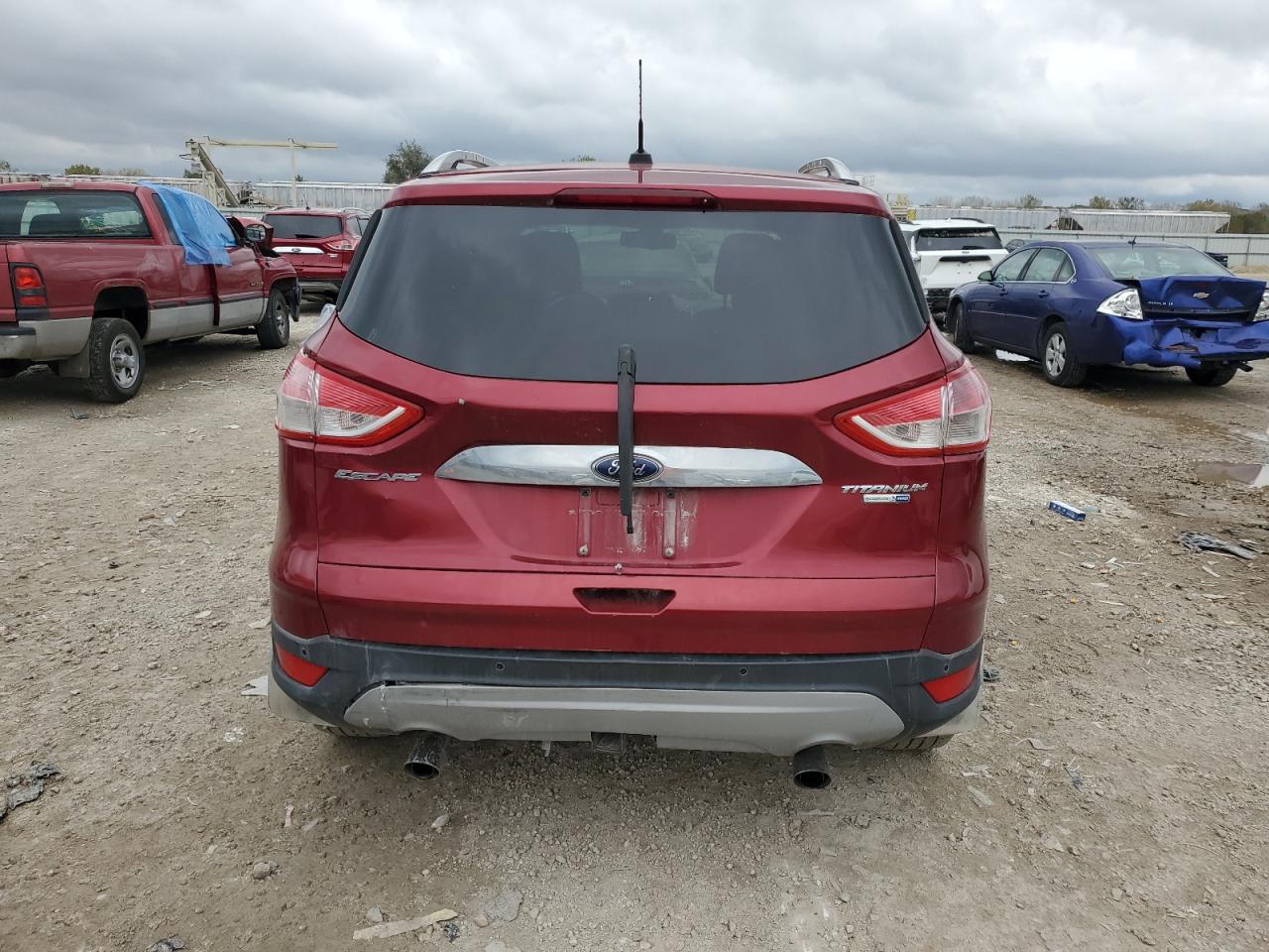 2014 Ford Escape Titanium VIN: 1FMCU9J9XEUA53111 Lot: 86537585