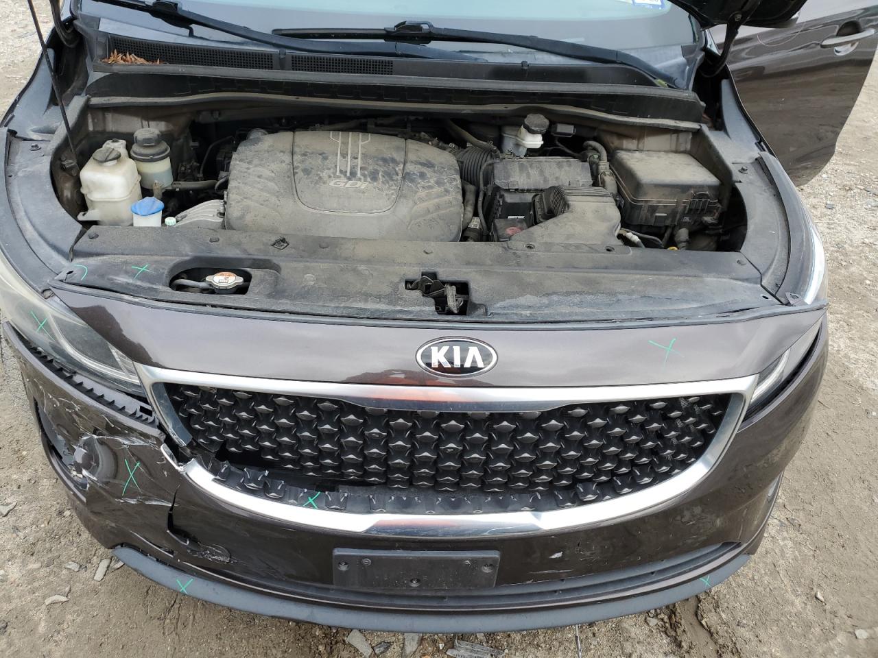 2016 Kia Sedona Lx VIN: KNDMB5C10G6116187 Lot: 85914015