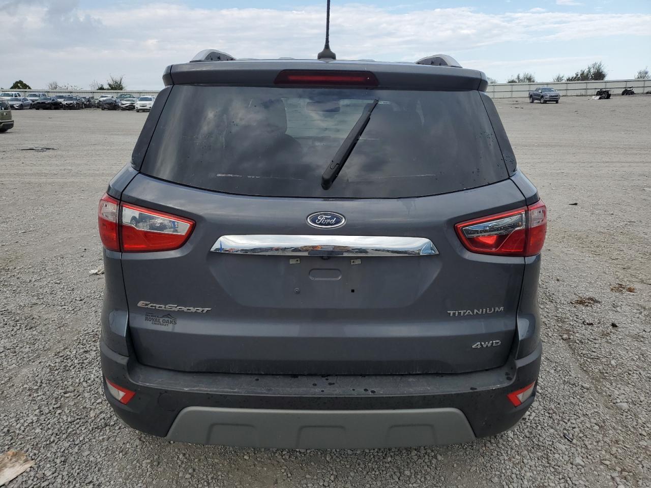 2019 Ford Ecosport Titanium VIN: MAJ6S3KL0KC283620 Lot: 84248185
