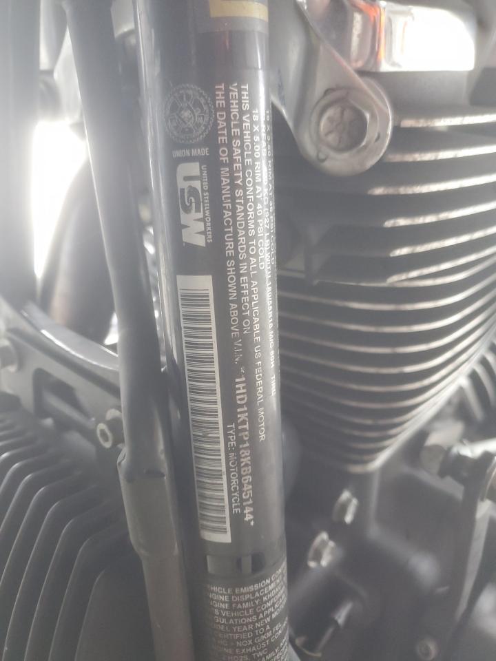 2019 Harley-Davidson Fltrxs VIN: 1HD1KTP18KB645144 Lot: 84891245