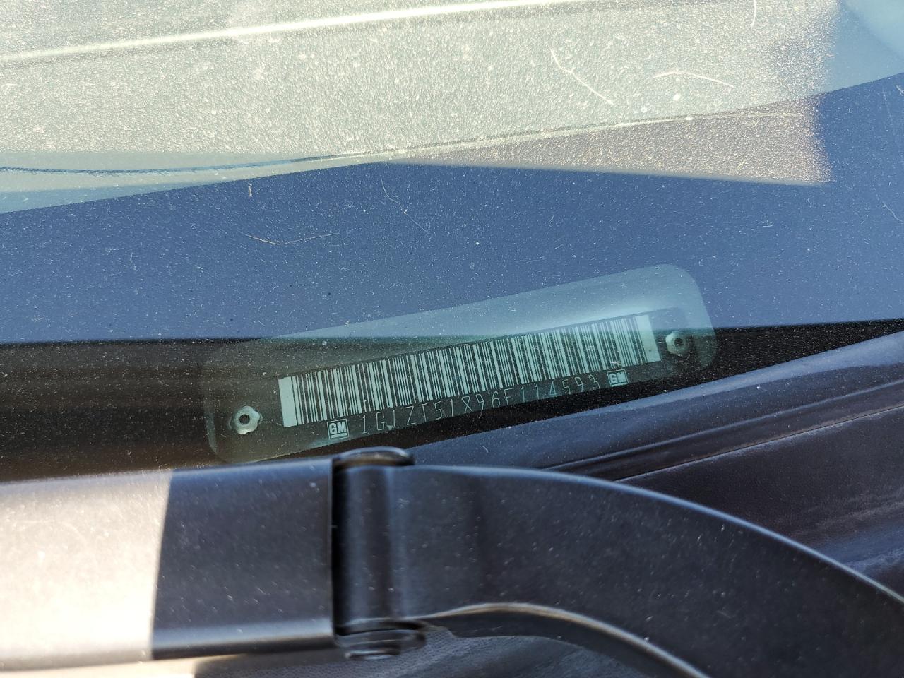 2006 Chevrolet Malibu Lt VIN: 1G1ZT51896F114593 Lot: 86665745