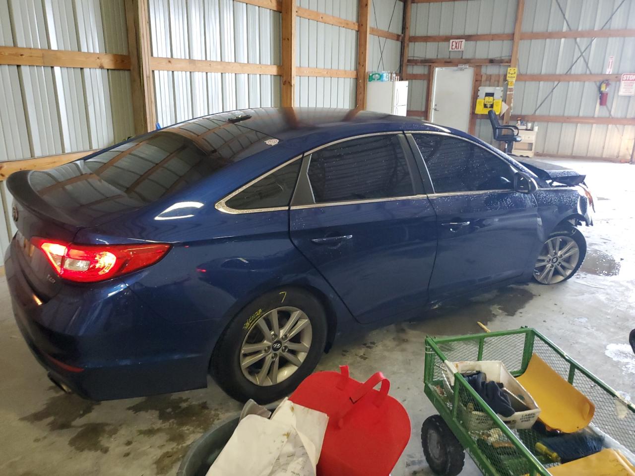 2017 Hyundai Sonata Eco VIN: 5NPE24AA5HH444973 Lot: 85596485