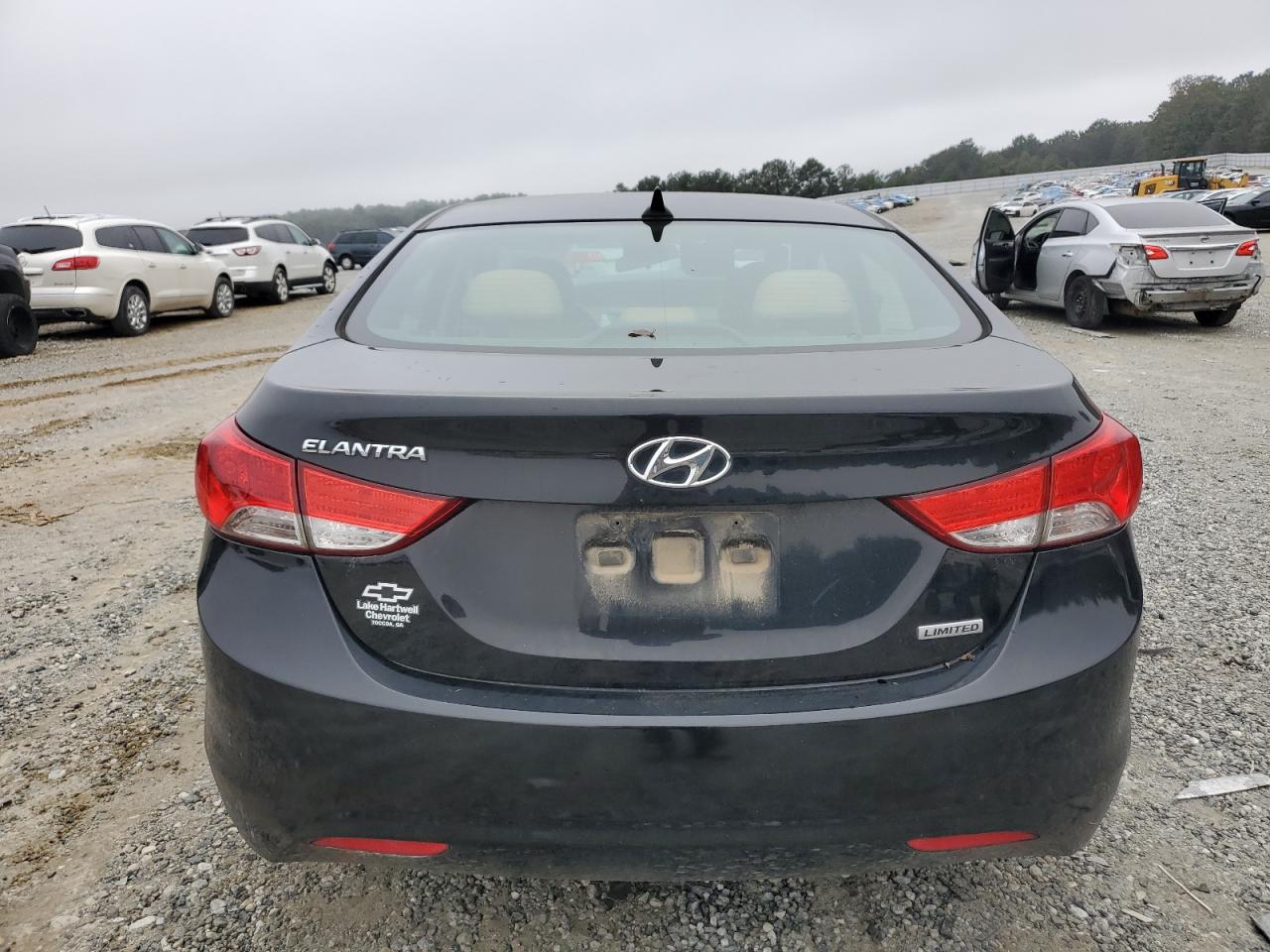 2013 Hyundai Elantra Gls VIN: 5NPDH4AE3DH450651 Lot: 85338565