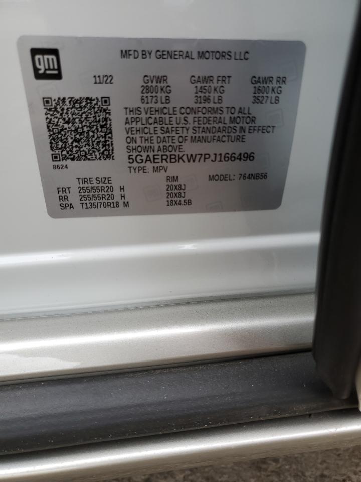 2023 Buick Enclave Essence VIN: 5GAERBKW7PJ166496 Lot: 90272695