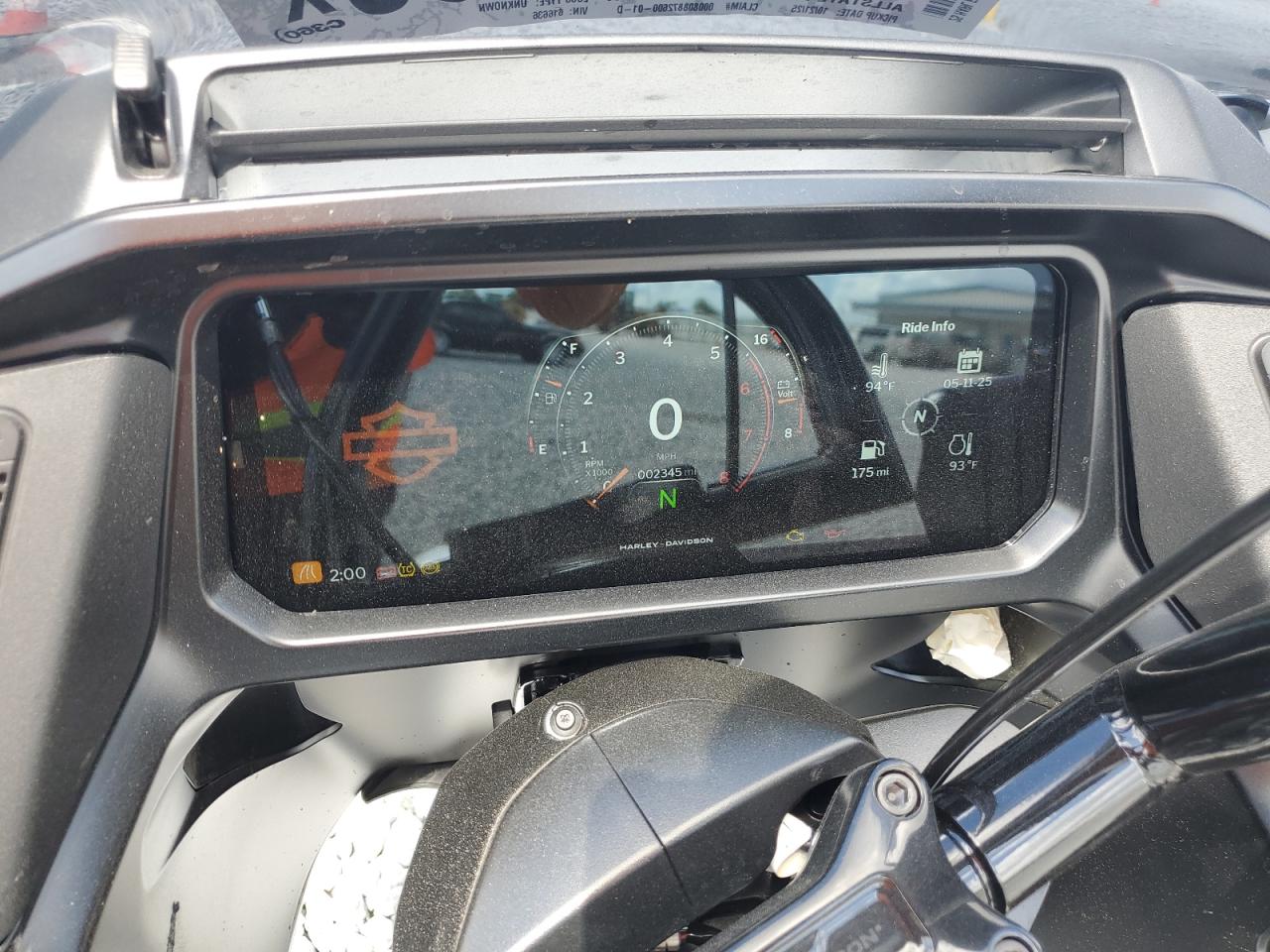 2025 Harley-Davidson Fltrx VIN: 1HD1KH719SB616636 Lot: 82654995