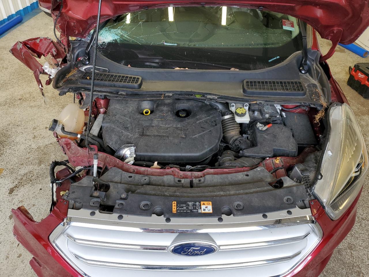 2018 Ford Escape Titanium VIN: 1FMCU9J97JUA46028 Lot: 86855505