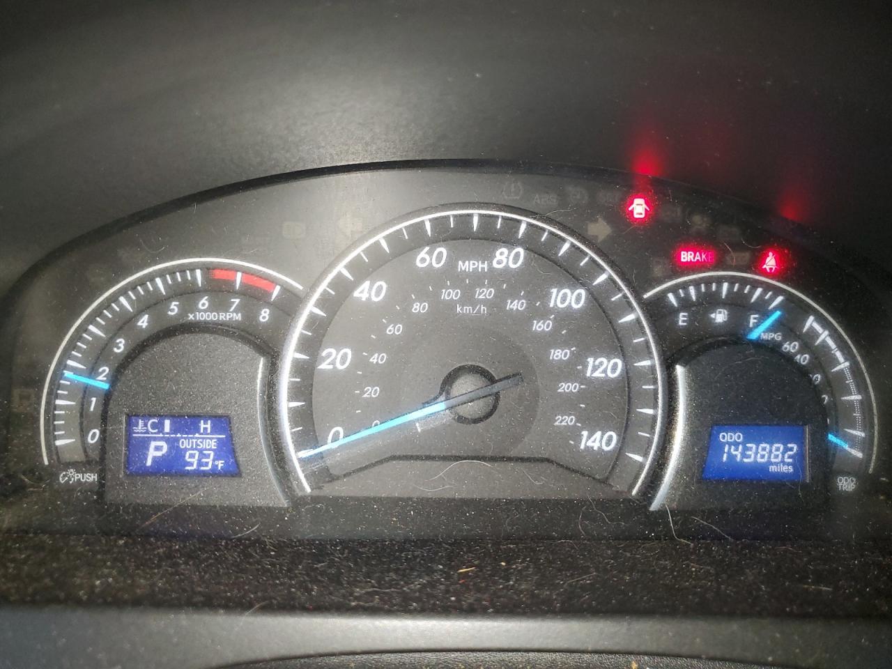 2012 Toyota Camry Base VIN: 4T4BF1FK1CR198320 Lot: 85494755