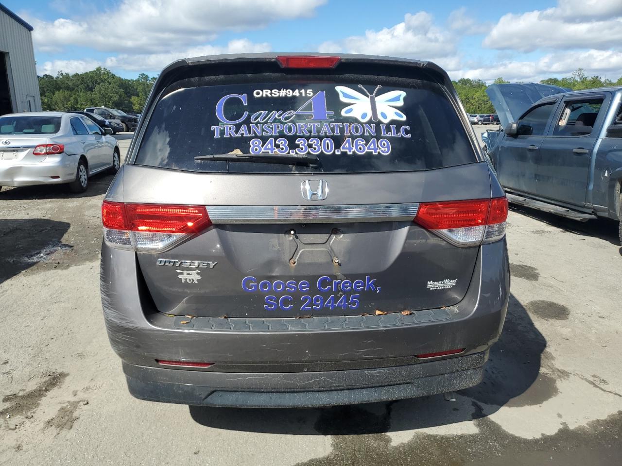 2014 Honda Odyssey Ex VIN: 5FNRL5H49EB080328 Lot: 86501725