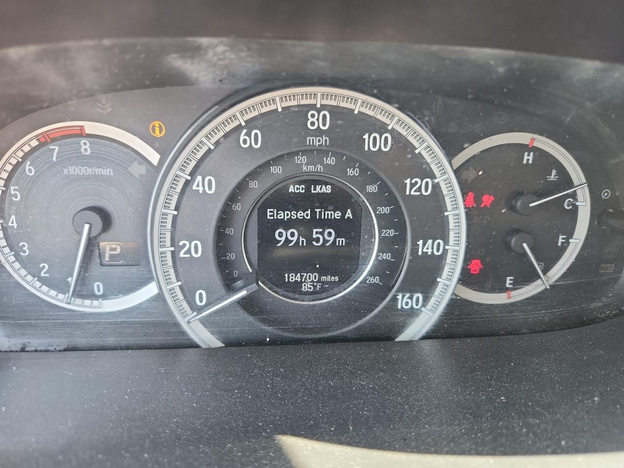 2016 Honda Accord Lx VIN: 1HGCR2F49GA080185 Lot: 85200255