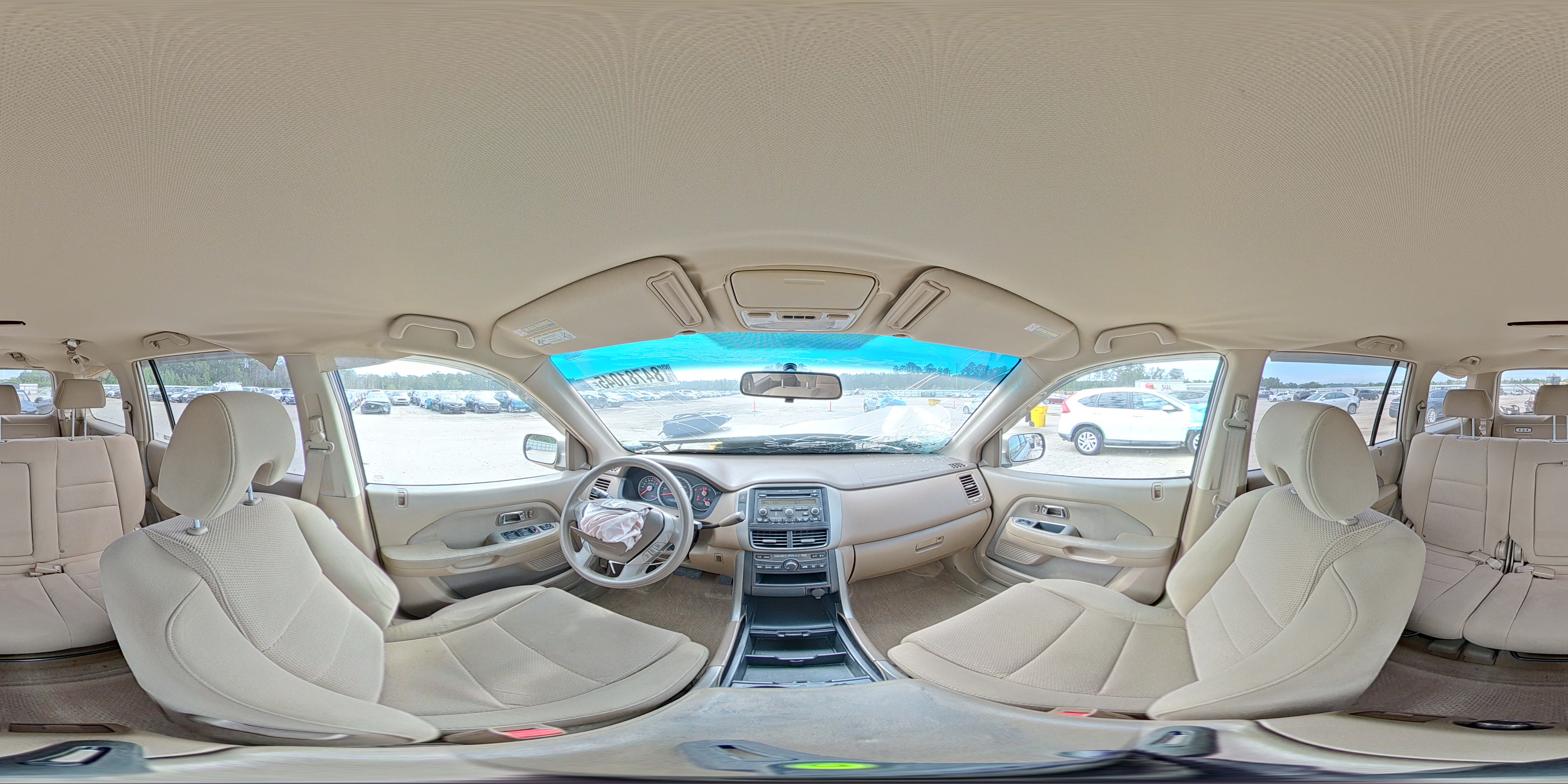 2006 Honda Pilot Ex VIN: 5FNYF28476B036105 Lot: 84781045