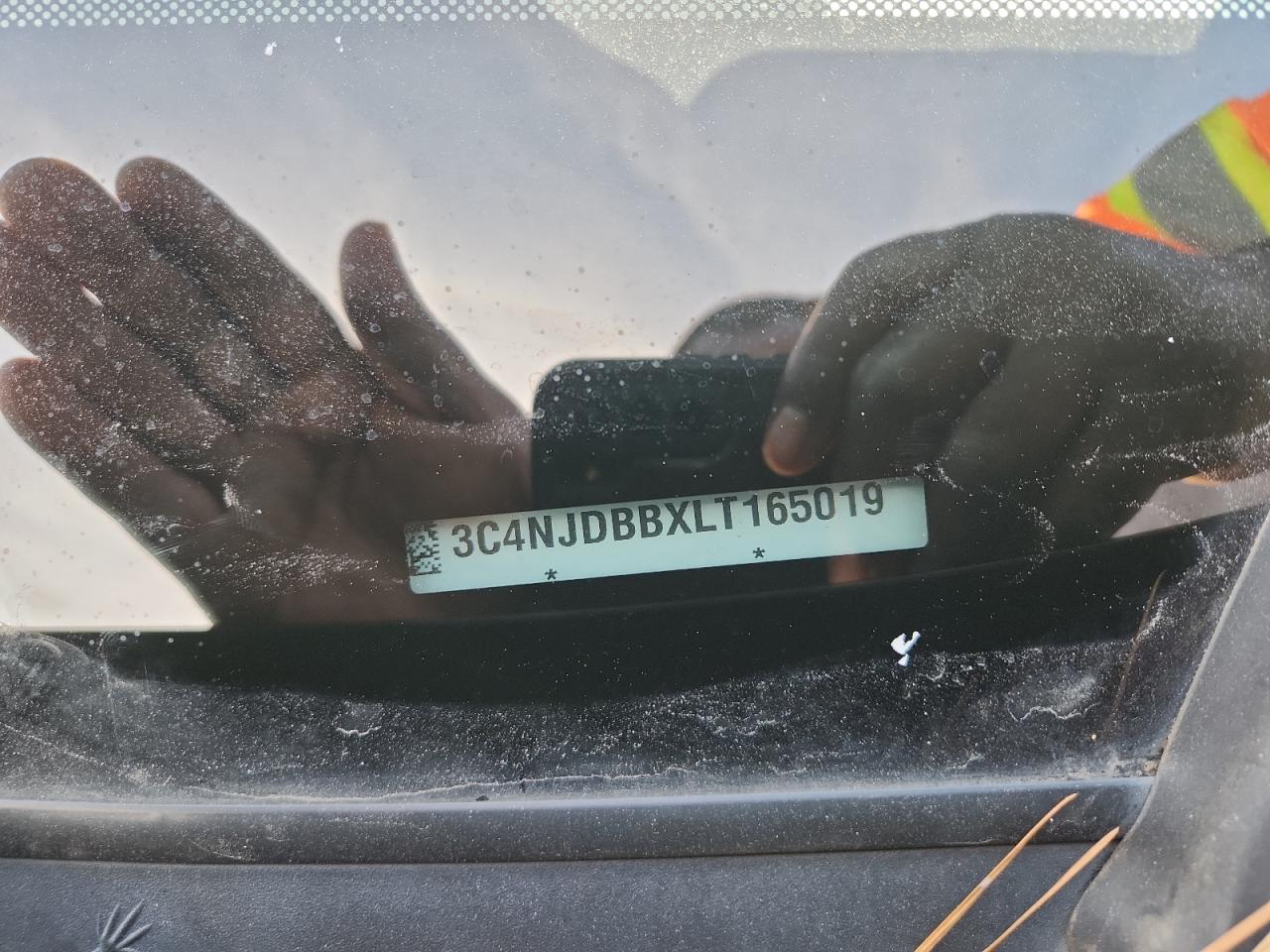 2020 Jeep Compass Latitude VIN: 3C4NJDBBXLT165019 Lot: 87288905