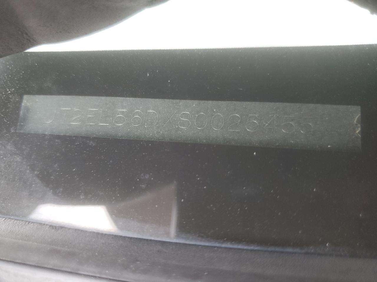 1995 Toyota Tercel Dx VIN: 025455 Lot: 85949775