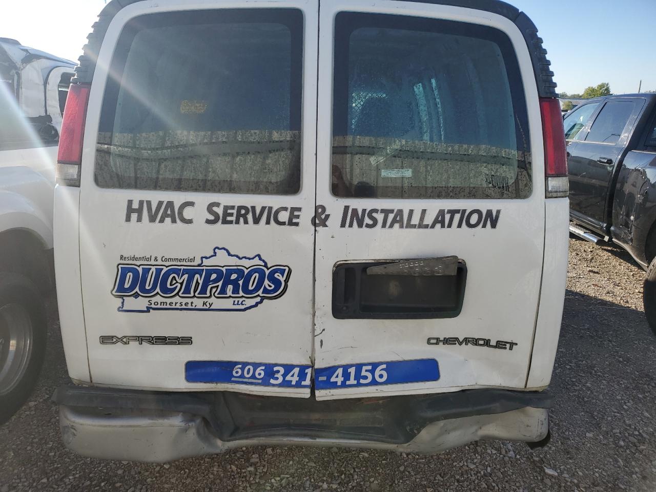 2002 Chevrolet Express Cargo 3500 VIN: 1GCHG35R821112386 Lot: 84900635