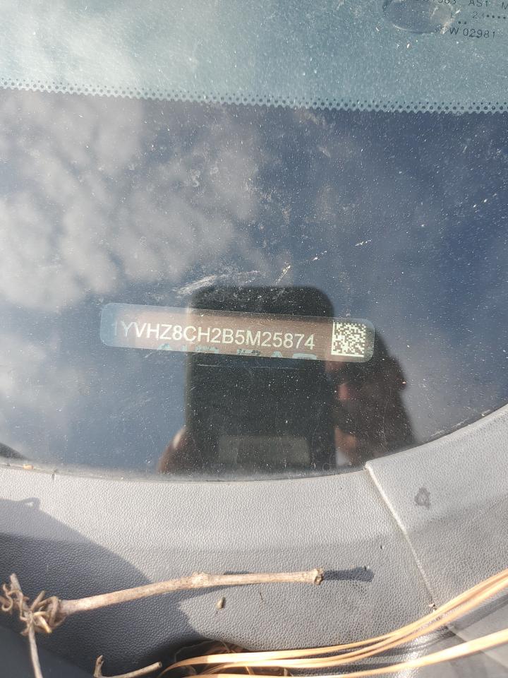 2011 Mazda 6 I VIN: 1YVHZ8CH2B5M25874 Lot: 85209835