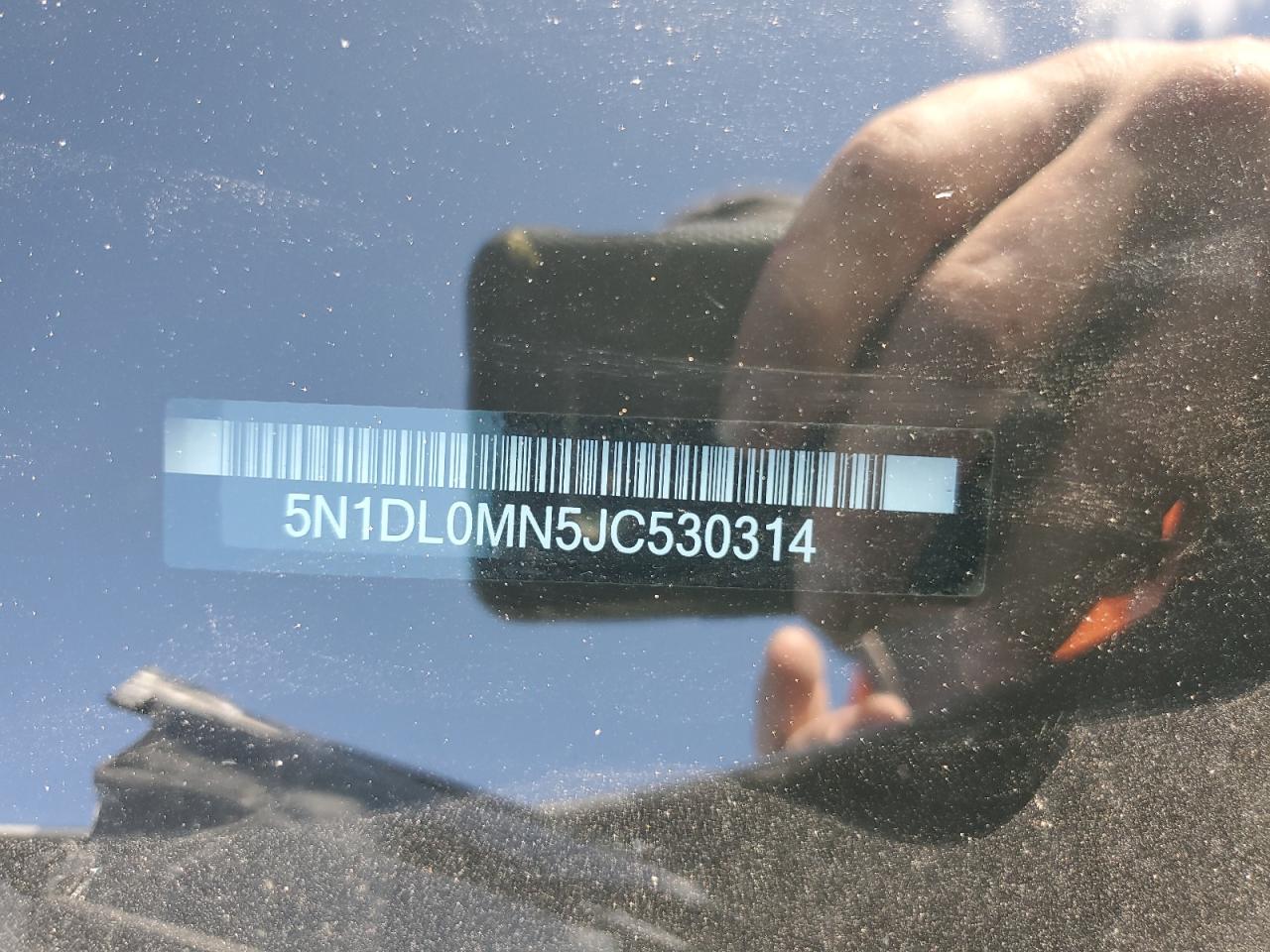 2018 Infiniti Qx60 VIN: 5N1DL0MN5JC530314 Lot: 91123635