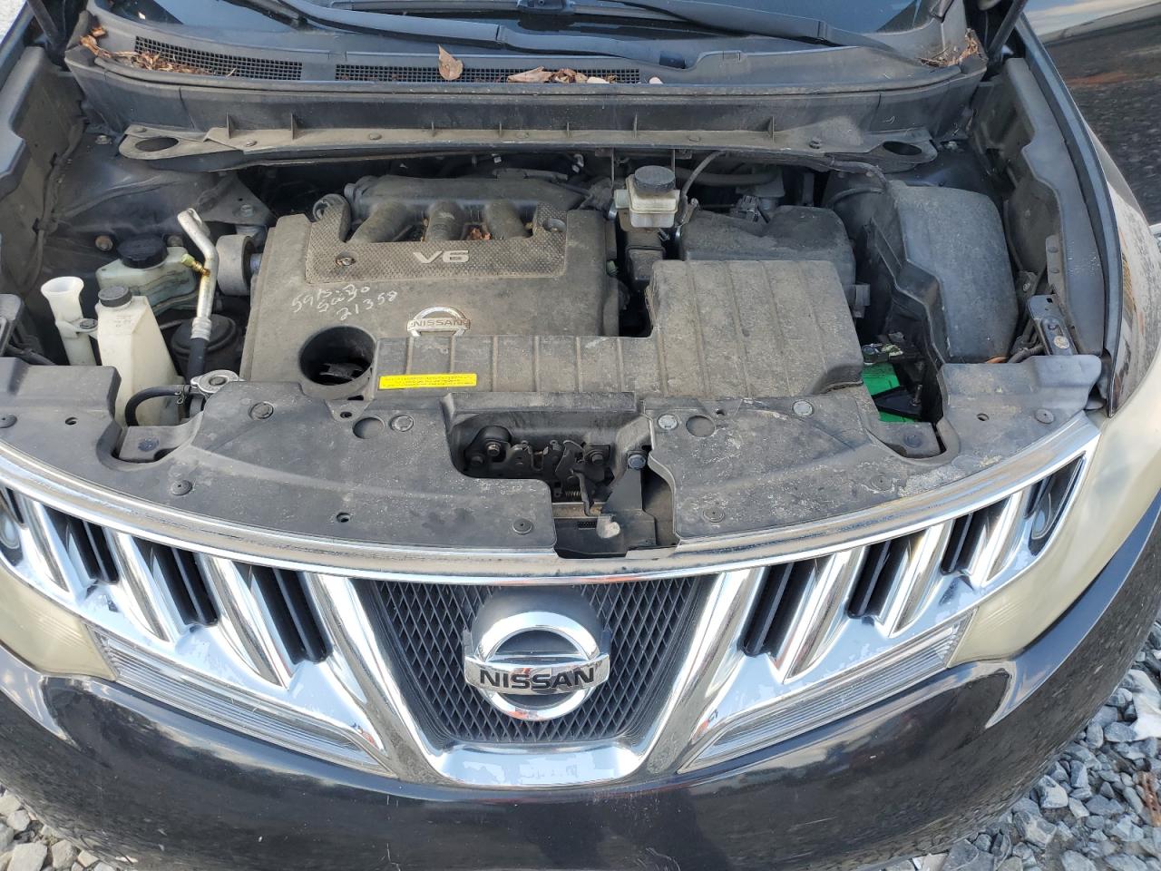 2010 Nissan Murano S VIN: JN8AZ1MW9AW104424 Lot: 81933875