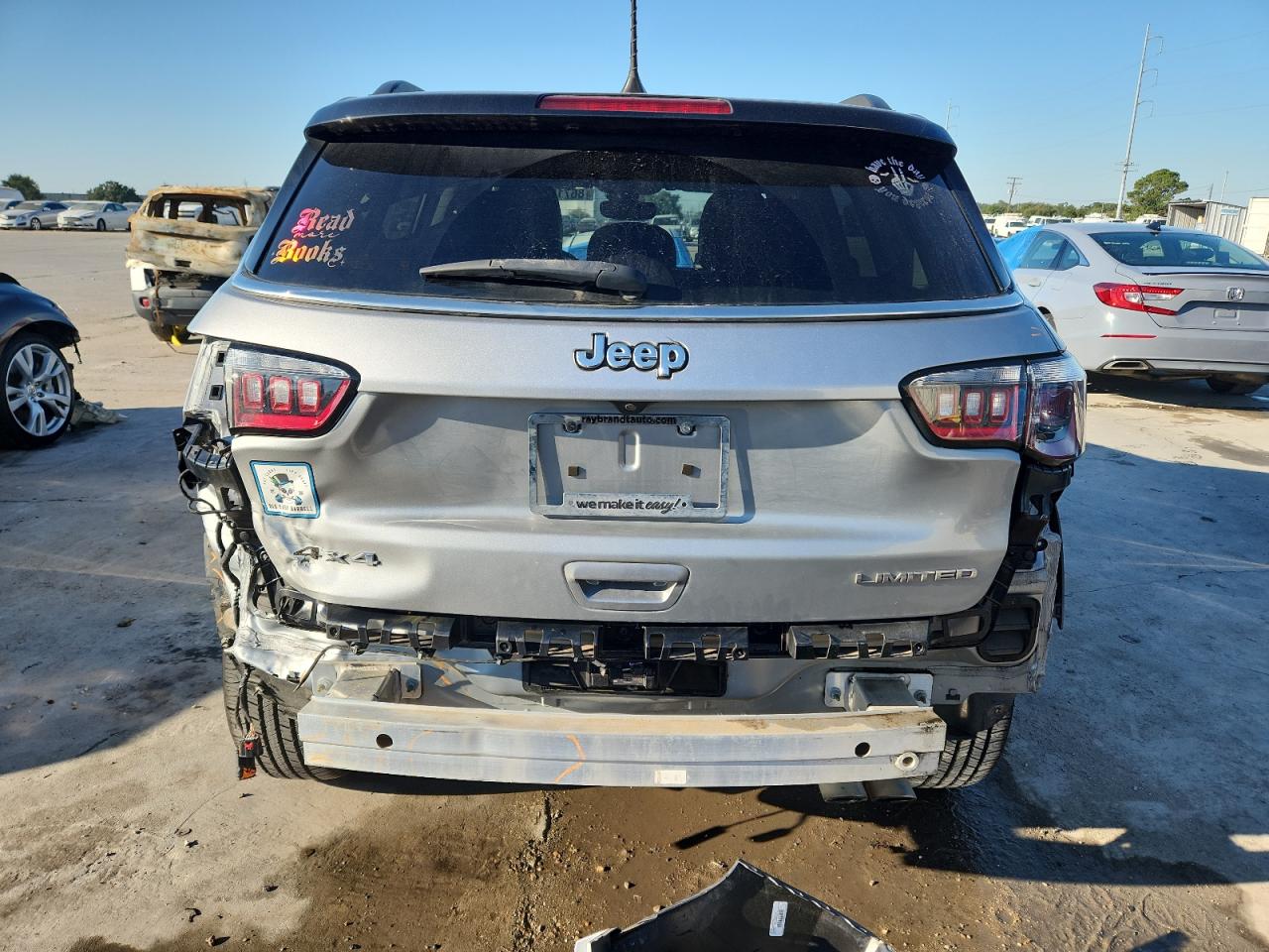 2021 Jeep Compass Limited VIN: 3C4NJDCB1MT594405 Lot: 86712095