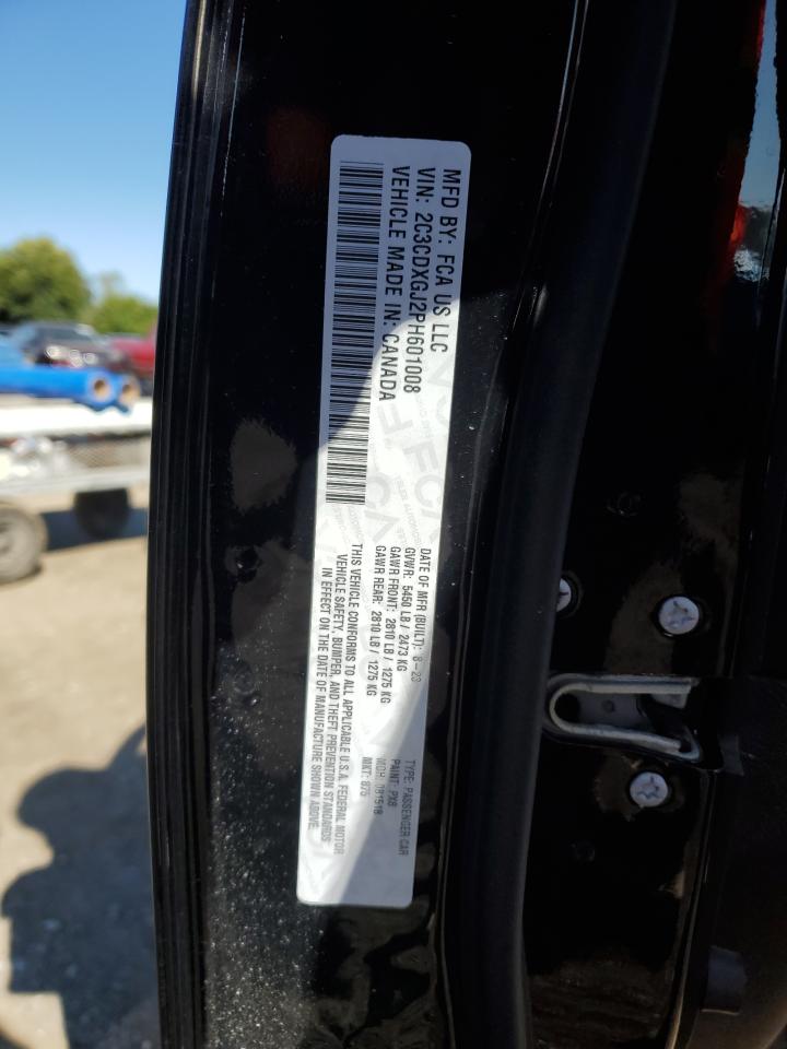 2023 Dodge Charger Scat Pack VIN: 2C3CDXGJ2PH601008 Lot: 85853945