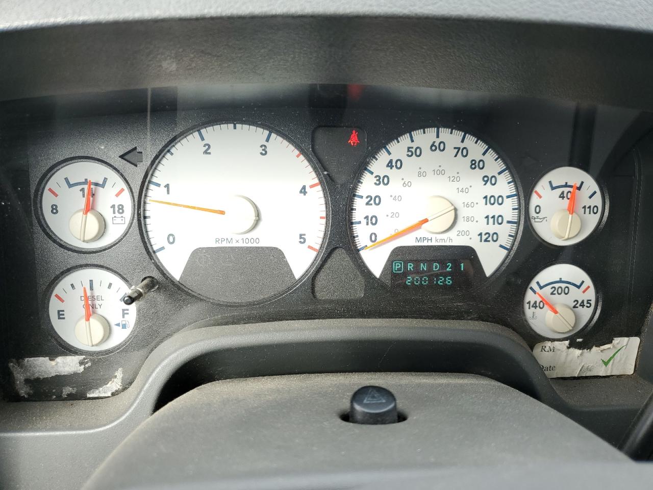 2007 Dodge Ram 2500 St VIN: 3D7KS26C77G746747 Lot: 86063175