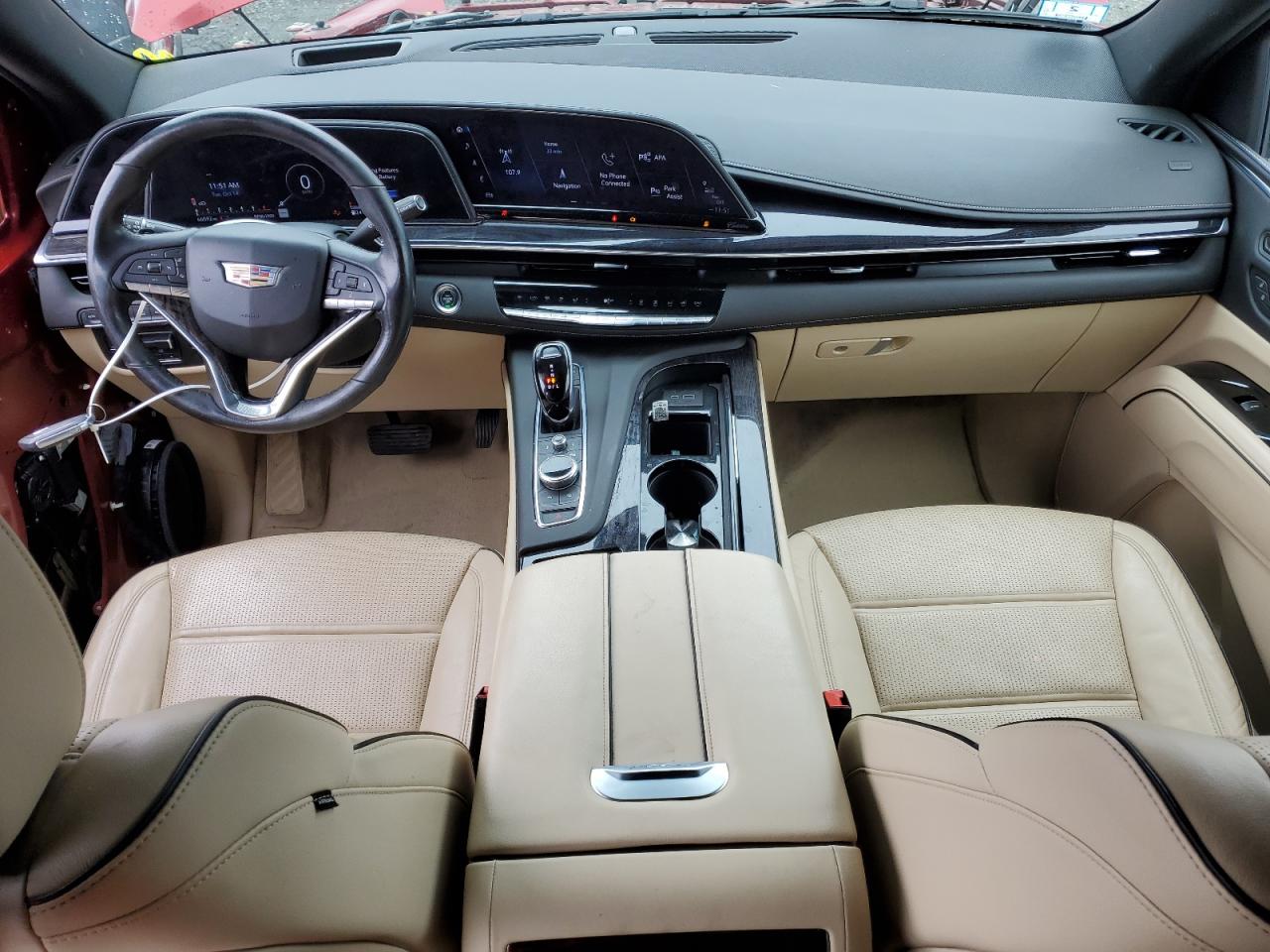 2021 Cadillac Escalade Premium Luxury VIN: 1GYS4CKL4MR187406 Lot: 82410865