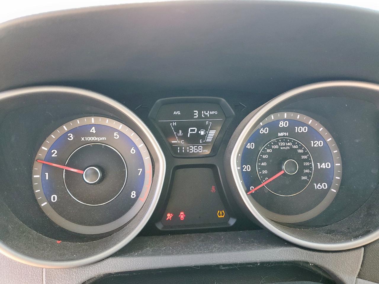 2014 Hyundai Elantra Se VIN: KMHDH4AH0EU172966 Lot: 85898025