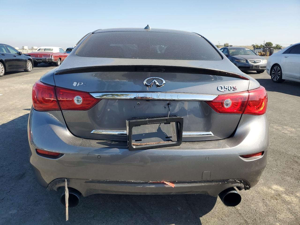 2014 Infiniti Q50 Base VIN: JN1BV7AP0EM671606 Lot: 87481555
