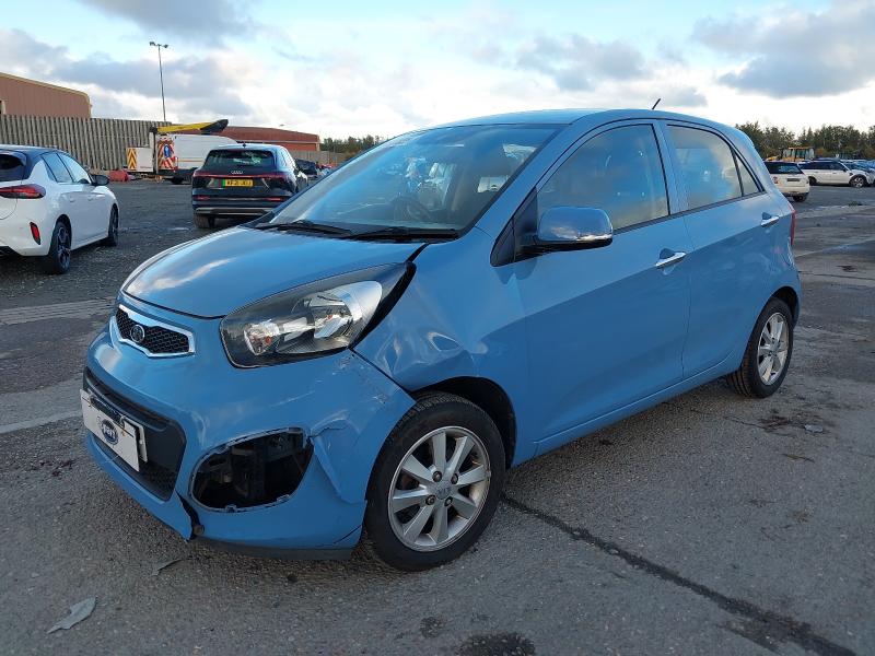 2011 KIA PICANTO 1.25 2 5DR AUTO for sale at Copart SANDWICH
