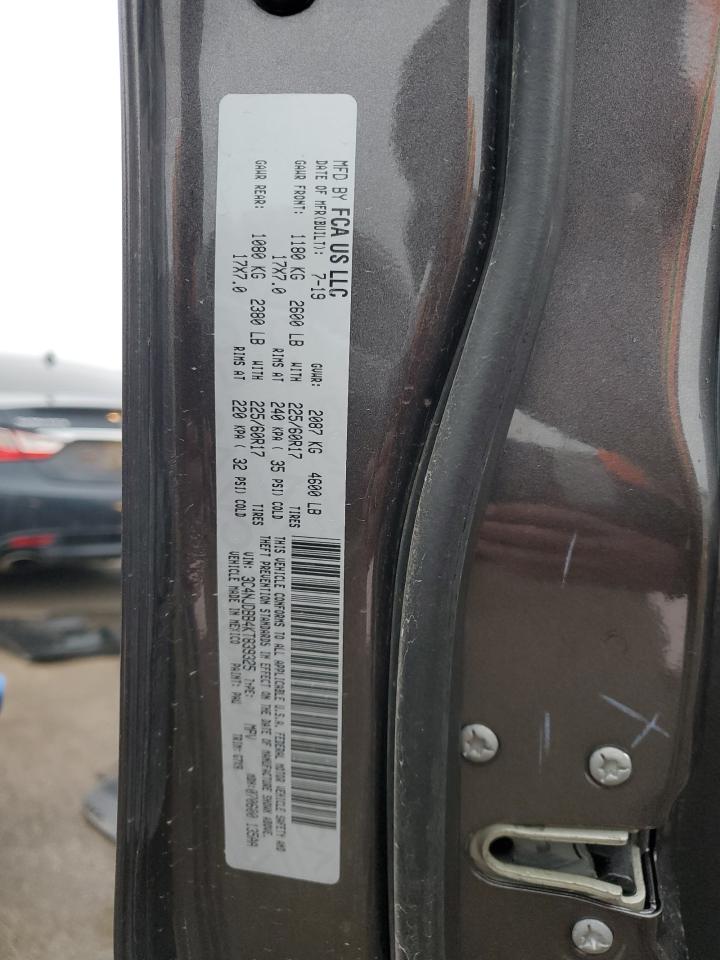 2019 Jeep Compass Latitude VIN: 3C4NJDBB4KT839325 Lot: 89738745