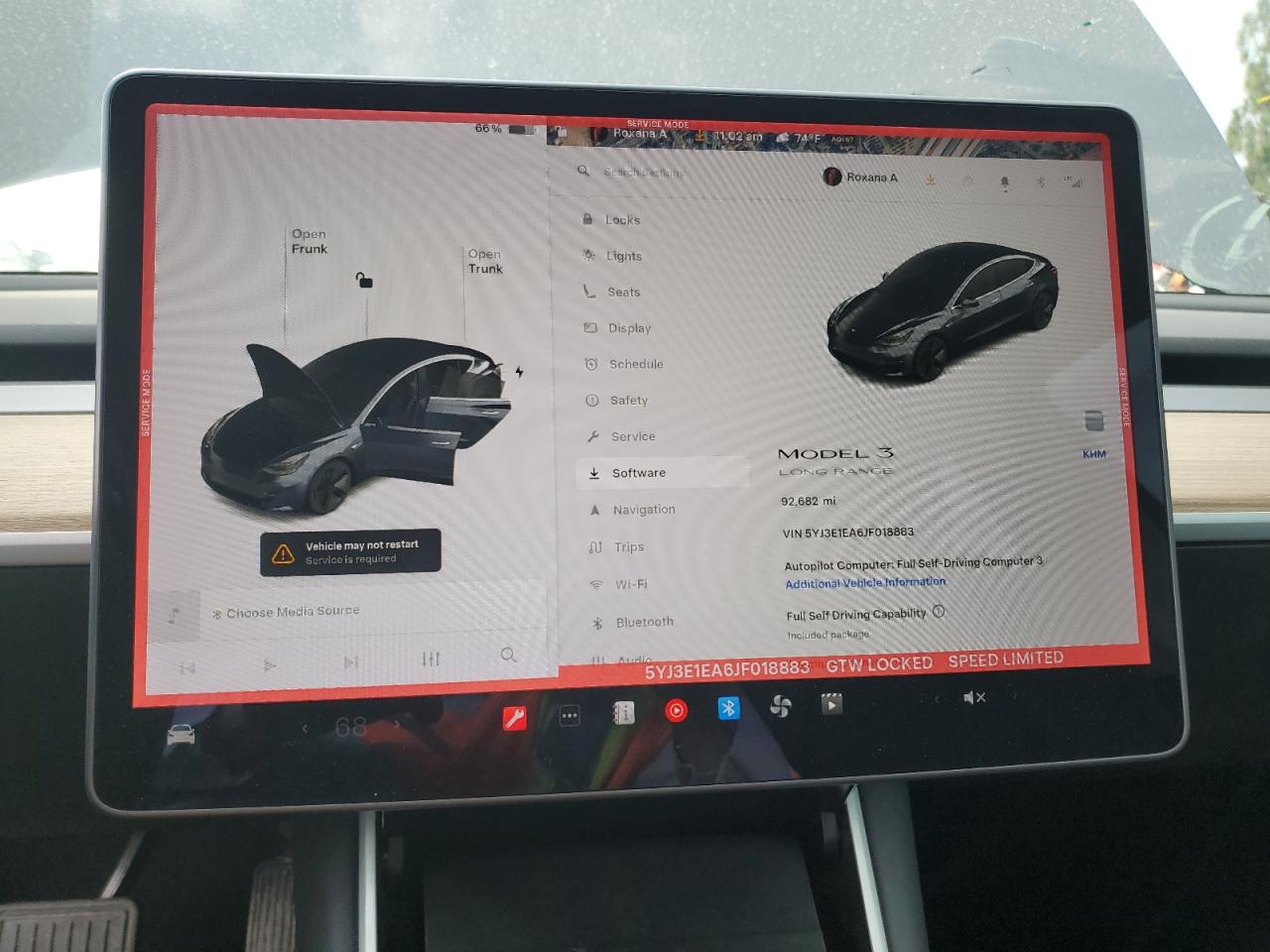 2018 Tesla Model 3 VIN: 5YJ3E1EA6JF018883 Lot: 85374225