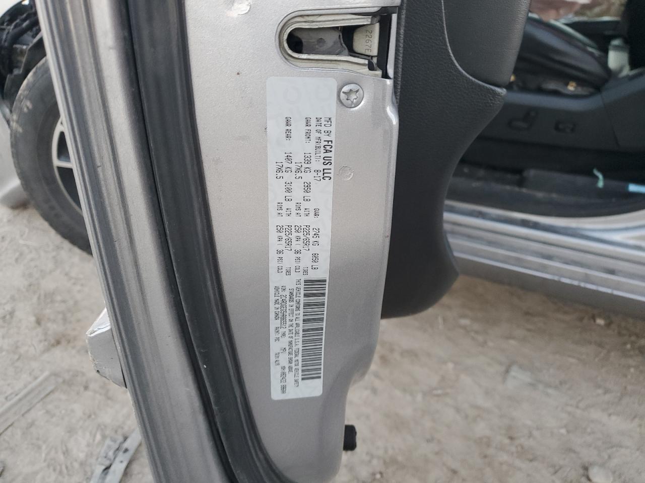 2017 Dodge Grand Caravan Gt VIN: 2C4RDGEG5HR865512 Lot: 82345635