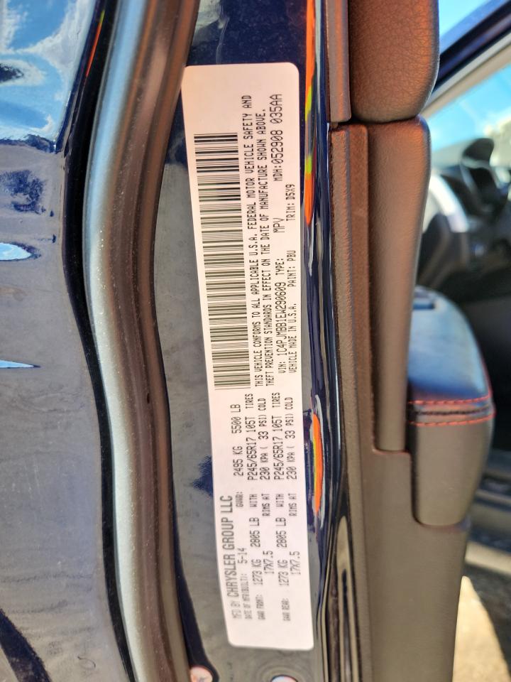 2014 Jeep Cherokee Trailhawk VIN: 1C4PJMBB1EW290609 Lot: 86061075