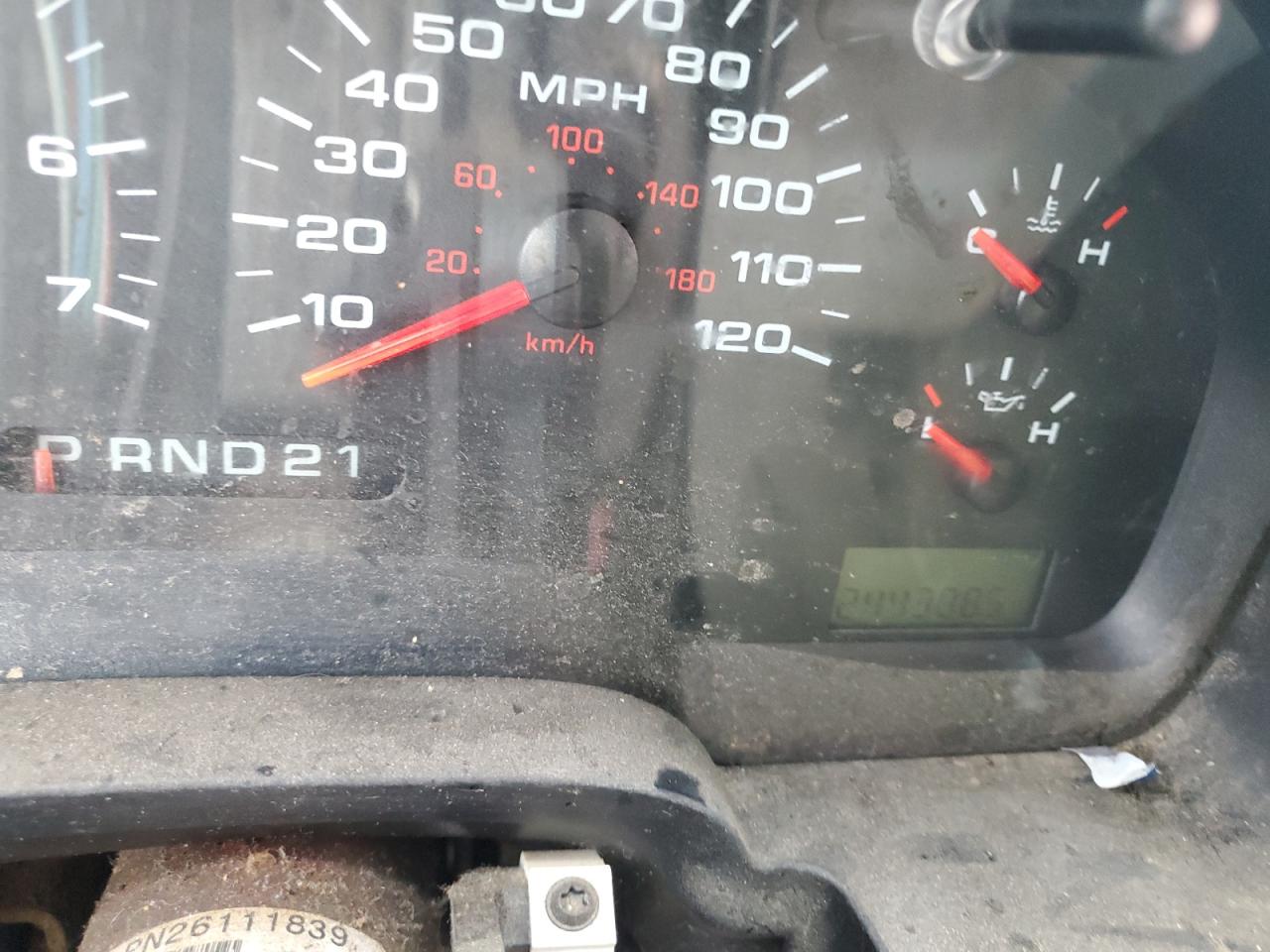 2004 Ford F150 VIN: 1FTPX12544NA44410 Lot: 82278625