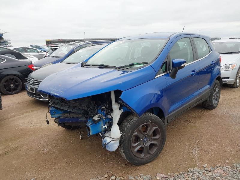 2018 FORD ECOSPORT 1.0 ECOBOOST 125 ZETEC 5DR for sale at Copart CORBY