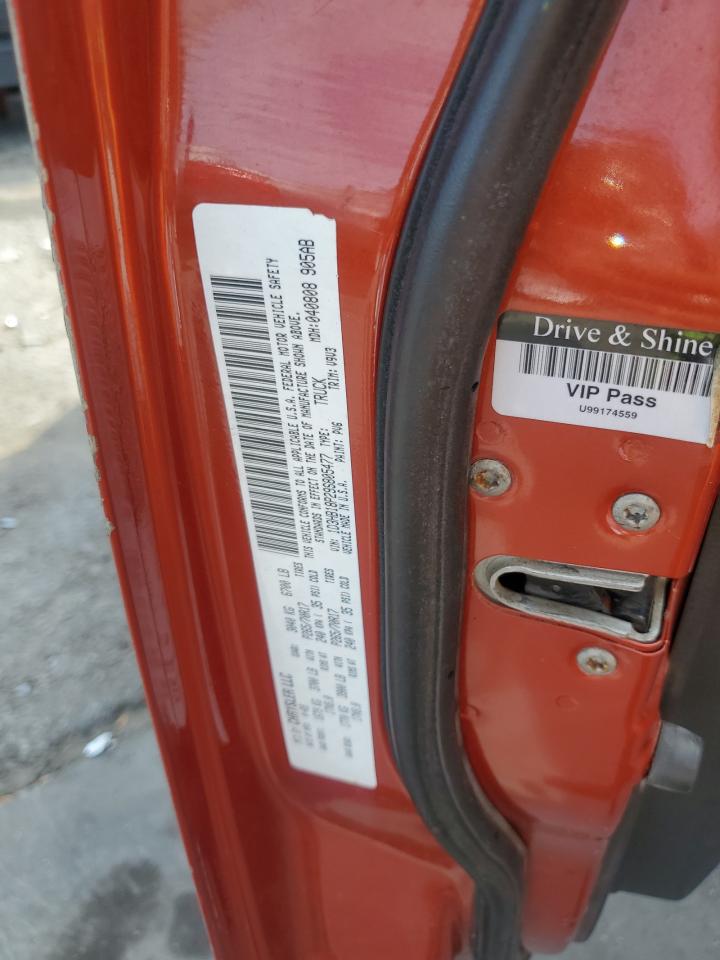 2009 Dodge Ram 1500 VIN: 1D3HB18P29S805477 Lot: 84559555