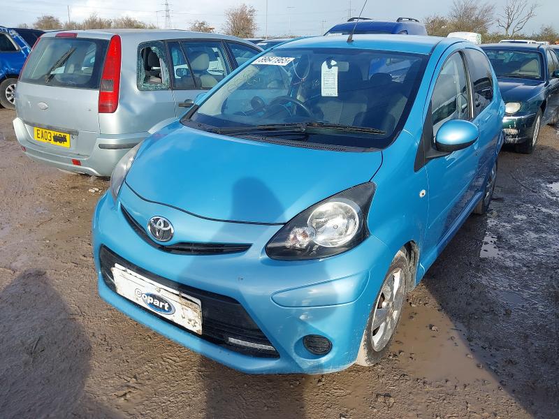 2013 TOYOTA AYGO 1.0 VVT-I MOVE WITH STYLE 5DR MMT for sale at Copart BRISTOL
