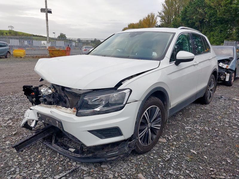2018 VOLKSWAGEN TIGUAN 1.4 TSI 150 SE 5DR for sale at Copart BELFAST