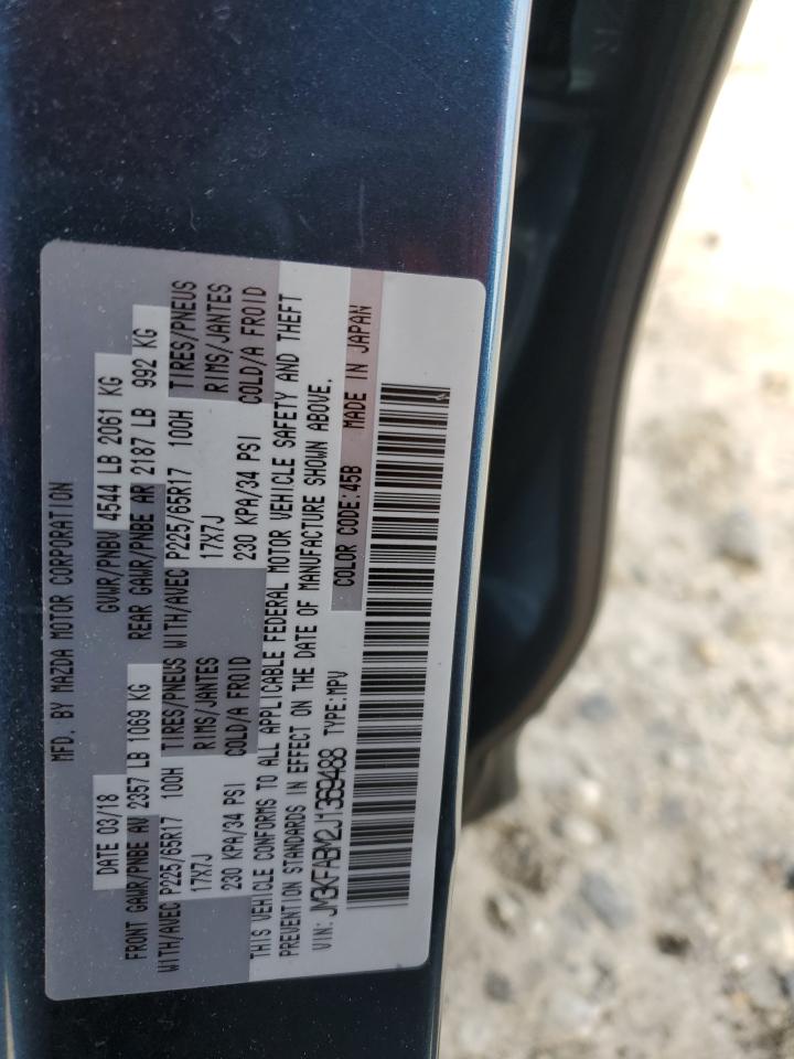 2018 Mazda Cx-5 Sport VIN: JM3KFABM2J1369488 Lot: 89635715