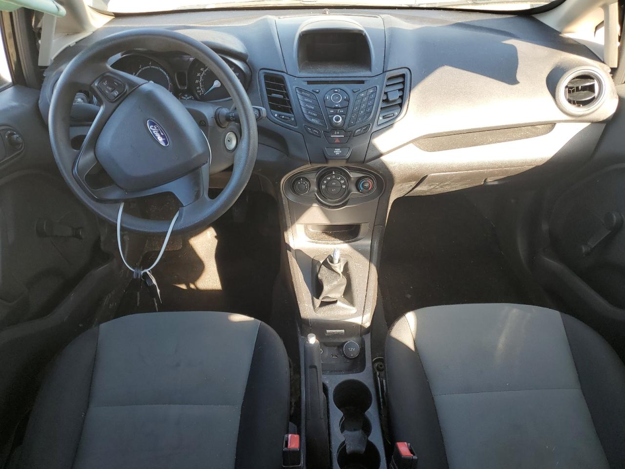 2017 Ford Fiesta S VIN: 3FADP4TJ6HM137743 Lot: 85821455