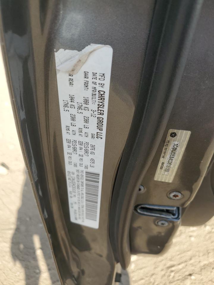 2012 Jeep Compass Latitude VIN: 1C4NJDEB4CD616169 Lot: 82270385