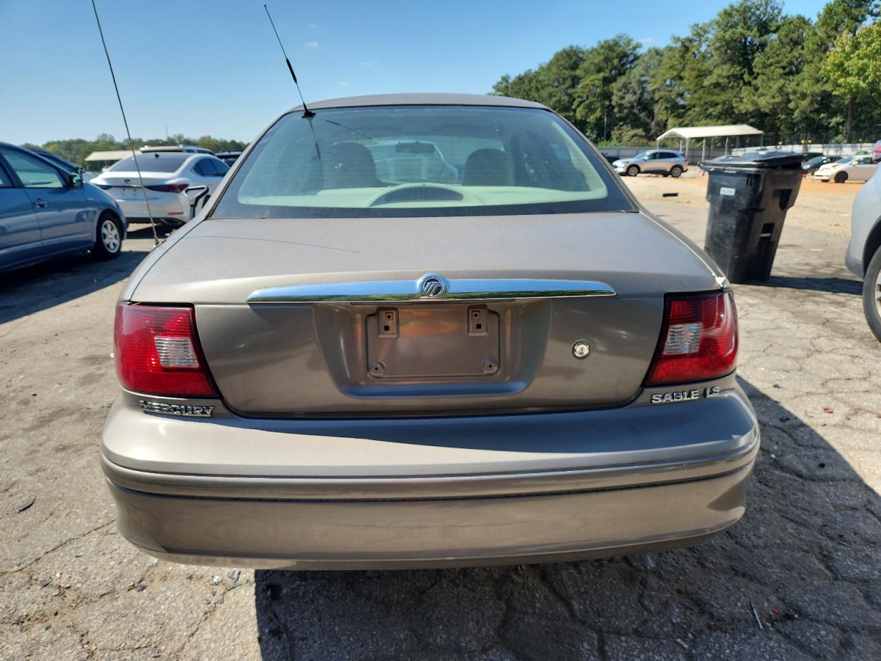 2001 Mercury Sable Ls Premium VIN: 1MEFM55S31A608580 Lot: 85075685